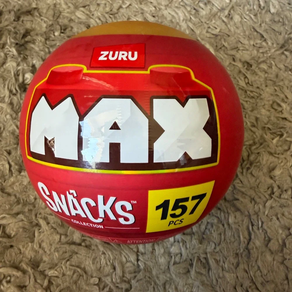 Zuru Max Build More Snacks Collection Mystery Capsule 157 Pcs Blind Ball New
